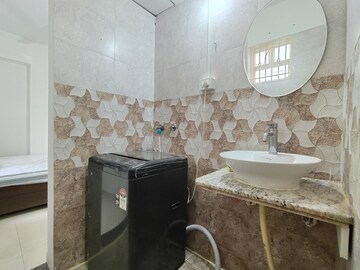 Kitchen in 1 BHK Builder Floor at Hsr Layout – for Rent
