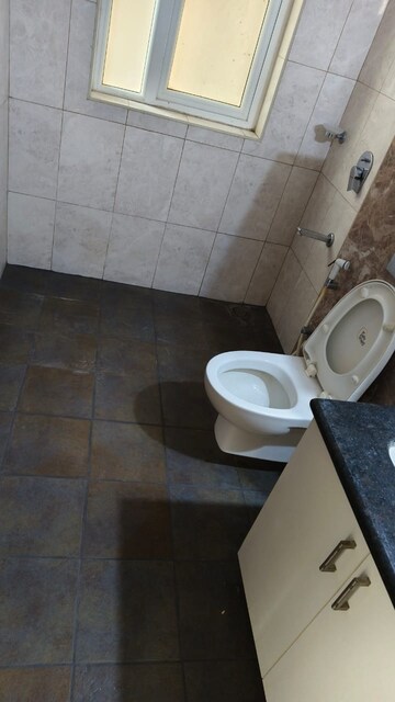 Bathroom in 3 BHK Apartment at Pashmina Waterfront, Old Madras Road – for Rent