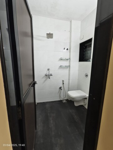 Bathroom in 2 BHK Apartment at Tilak Nagar Building, Tilak Nagar – for Rent
