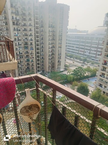 Balcony in 2.5 BHK Apartment at Aims Golf City, Sector 75 – for Rent