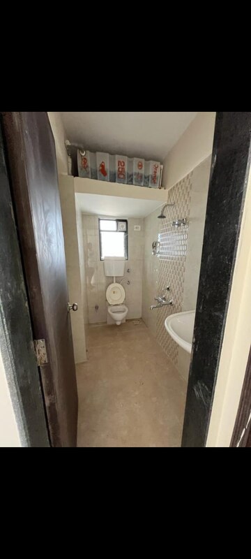 Bathroom in 1 BHK Apartment at Bhoomi Acropolis, Virar West – for Rent