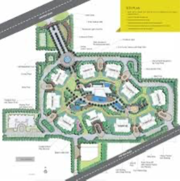 Master Plan in 3 BHK Apartment at M3M Merlin, Sector 67 – for Sale