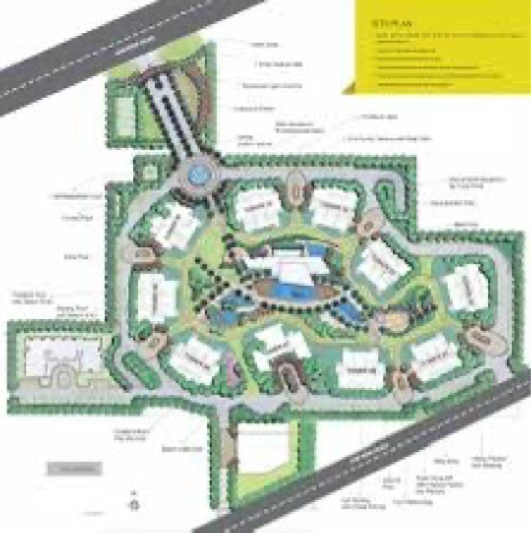 Master Plan, m3m-merlin 3 Bedroom 2442 Sq.Ft. Apartment In Sector 67 Gurgaon 8061369
