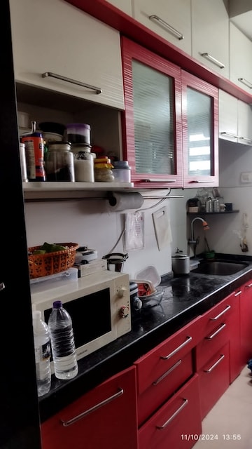 Kitchen in 1 BHK Apartment at Ravi CHS Kandivali, Kandivali West – for Sale