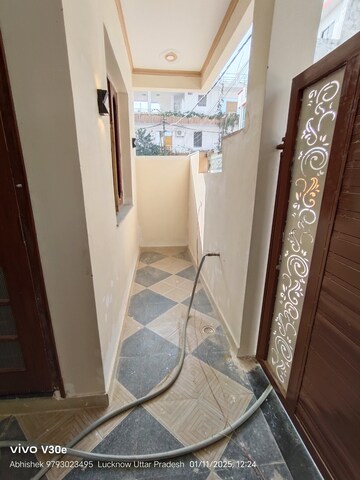 Building Lobby in 2 BHK Independent House at Jankipuram Extension – for Sale