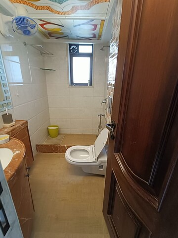 Bathroom in 2 BHK Apartment at Orchid Apartment Santacruz West, Santacruz West – for Rent