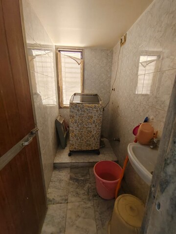Bathroom in 2 BHK Apartment at Vashi Sector 4 – for Rent