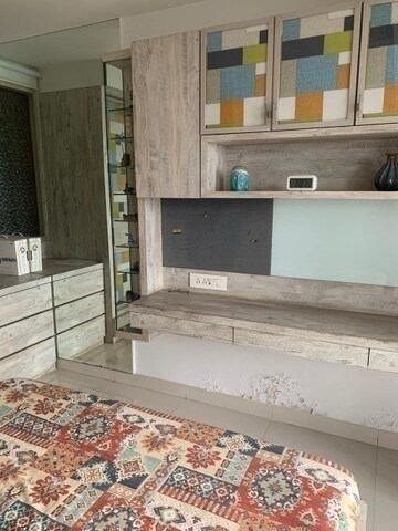 Kitchen in 3 BHK Apartment at Omkar Veda Exclusive, Parel – for Sale