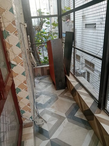 Balcony in 3 BHK Builder Floor at East Of Kailash – for Rent