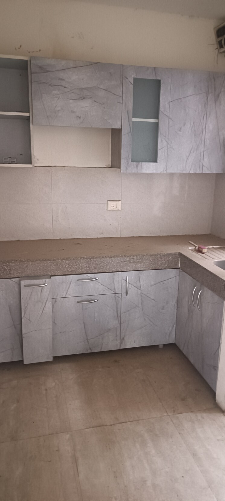 Kitchen, lavender-floors 3.5 Bedroom 1546 Sq.Ft. Builder Floor In Sector 89 Faridabad 8061874