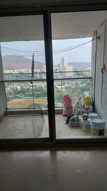 Balcony in 3 BHK Apartment at DB Orchid Woods, Goregaon East – for Rent