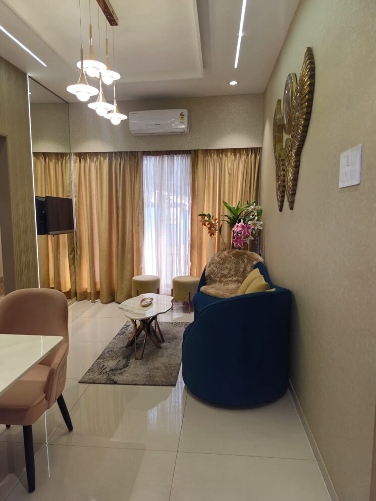 Living Room, saiyogi-sai-residency 2 Bedroom 630 Sq.Ft. Builder Floor In Kharghar Navi Mumbai 8061970