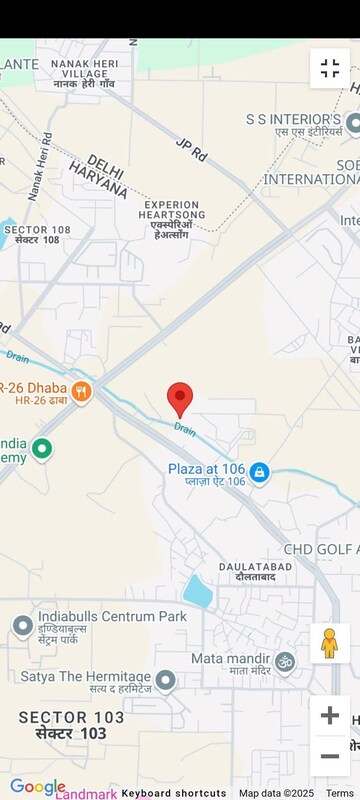 3 BHK Apartment – Map Location View at Sector 106 - for Sale