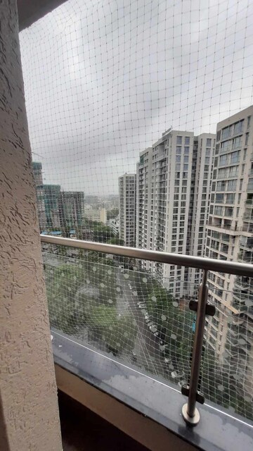 Balcony in 3 BHK Apartment at Bandra East – for Rent