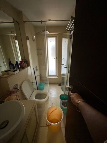 Bathroom in 3 BHK Apartment at Subhash Nagar – for Rent
