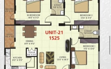 3 BHK Apartment For Sale in Jakkuru