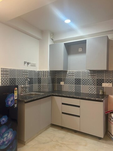 Kitchen in 1 BHK Builder Floor at Paryavaran Complex – for Rent
