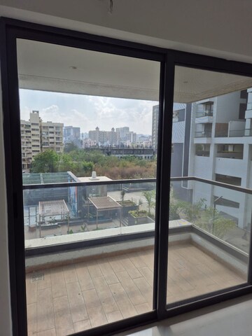 Balcony in 2 BHK Apartment at Majestique Signature Towers, Balewadi – for Rent