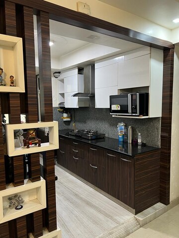 Kitchen in 4 BHK Builder Floor at Shakti Khand iv – for Sale