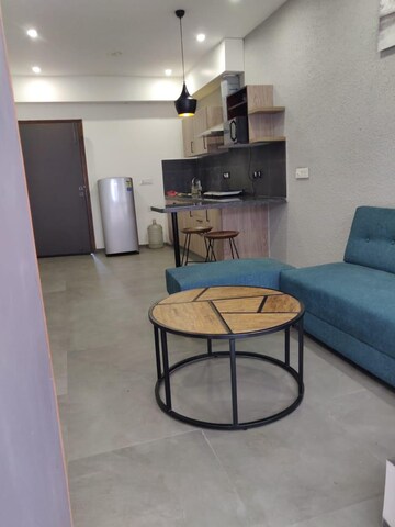 Living Room in 1 BHK Builder Floor at Gupta Awas, Sector 43 – for Rent