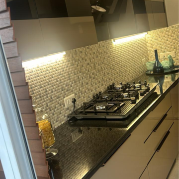 Kitchen in 3 BHK Apartment at International Airport Road – for Sale