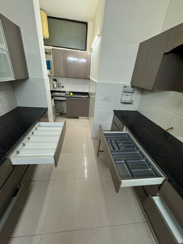 Kitchen in 4 BHK Builder Floor at DLF Cyber SEZ, Sector 24 – for Rent