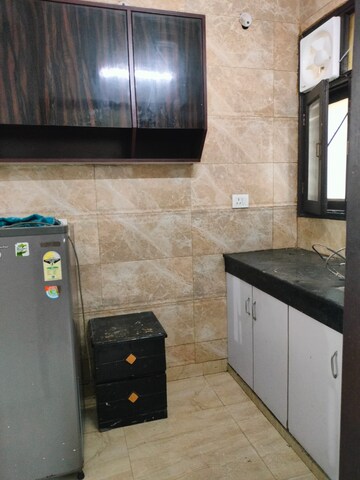 Kitchen in 1 RK Builder Floor at Ansal Sushant Lok I, Sector 43 – for Rent