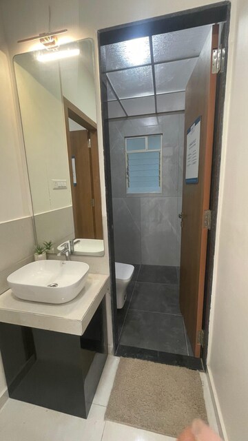 Bathroom in 3 BHK Apartment at AK Surana Arbor Vista, Wakad – for Sale