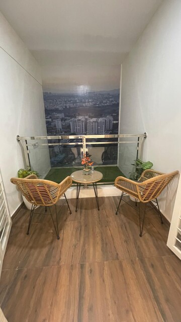 Balcony in 3 BHK Apartment at AK Surana Arbor Vista, Wakad – for Sale