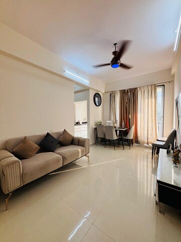 Living Room in 2 BHK Apartment at Pinnacle Nano City, Joveli – for Sale