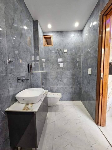 Bathroom in 2 BHK Builder Floor at Saket – for Rent