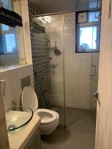 Bathroom in 3 BHK Apartment at Omkar Veda Exclusive, Parel – for Sale