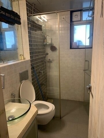 Bathroom in 3 BHK Apartment at Omkar Veda Exclusive, Parel – for Sale