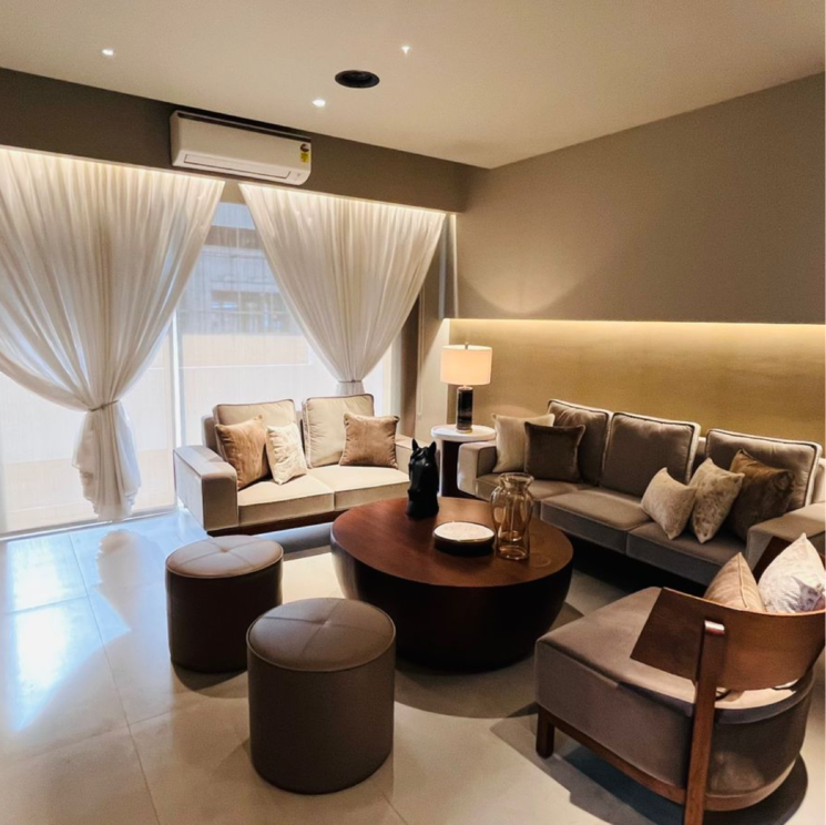 Living Room, singhpura 3.5 Bedroom 2439 Sq.Ft. Apartment In Singhpura Zirakpur 8062981