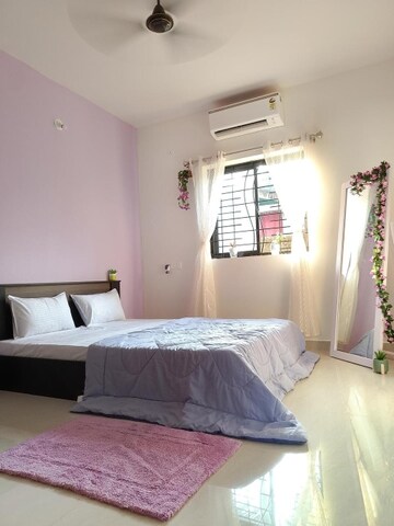 Living Room in 1 BHK Builder Floor at Anjuna – for Rent