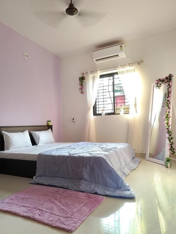Living Room in 1 BHK Builder Floor at Anjuna – for Rent
