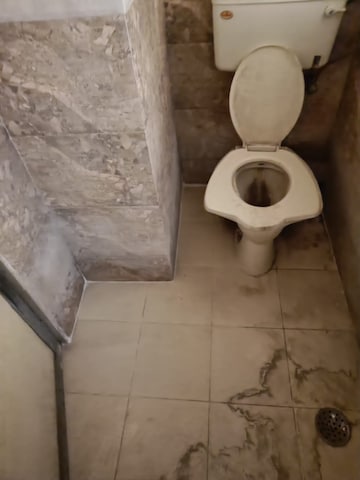 Bathroom in 1 BHK Apartment at Kanchan Pushp Society, Ghodbunder Road – for Rent