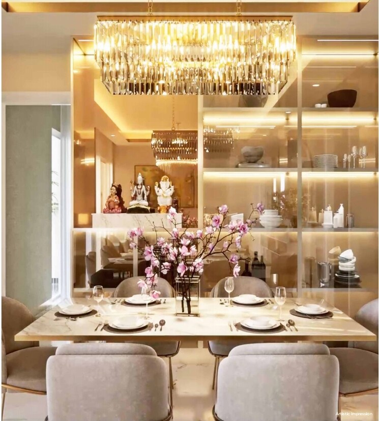 Kitchen, m3m-capital 3 Bedroom 1665 Sq.Ft. Apartment In Sector 113 Gurgaon 8063131