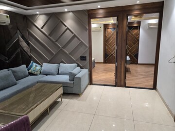Living Room in 3 BHK Builder Floor at Unitech Deerwood Chase, Nirvana Country – for Rent