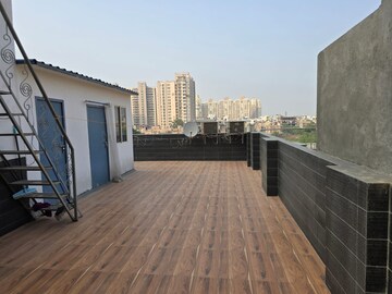 Balcony in 3 BHK Builder Floor at Unitech Deerwood Chase, Nirvana Country – for Rent