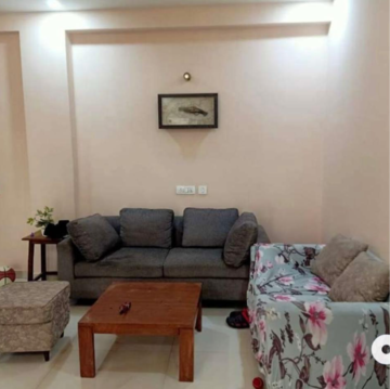 Living Room in 1 BHK Apartment at Motia Citi Royal Business Park, Nagla Road – for Rent