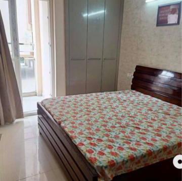 Master Bedroom in 1 BHK Apartment at Motia Citi Royal Business Park, Nagla Road – for Rent