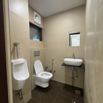 Bathroom in  Office Space at Bestfield, Netaji Subhash Place – for Rent