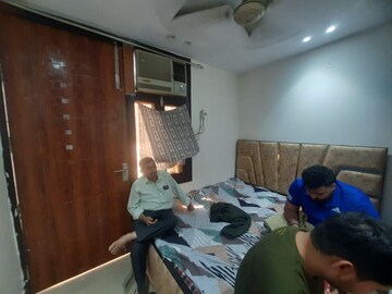 Master Bedroom in 2 BHK Builder Floor at Rohini Sector 1 – for Rent