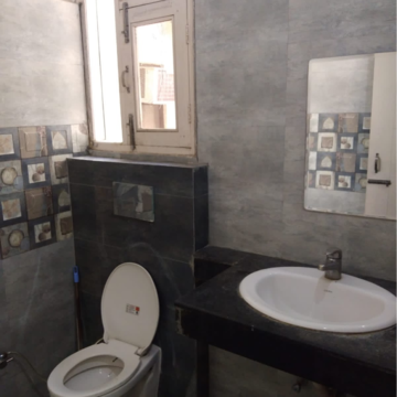 Bathroom in 3 BHK Builder Floor at Ambala Highway – for Rent