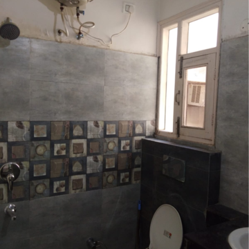 Bathroom in 3 BHK Builder Floor at Ambala Highway – for Rent