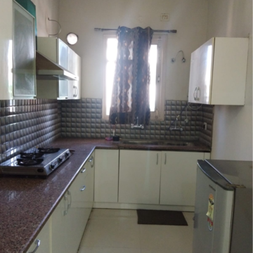Kitchen in 3 BHK Builder Floor at Ambala Highway – for Rent