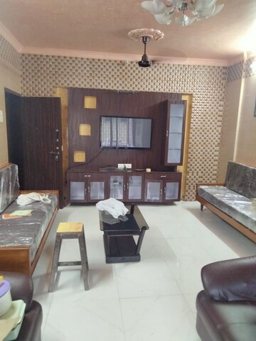 Living Room in 2 BHK Apartment at Ghansoli – for Rent