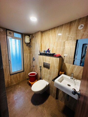 Living Room in 2 BHK Apartment at Acme Ozone, Manpada – for Sale