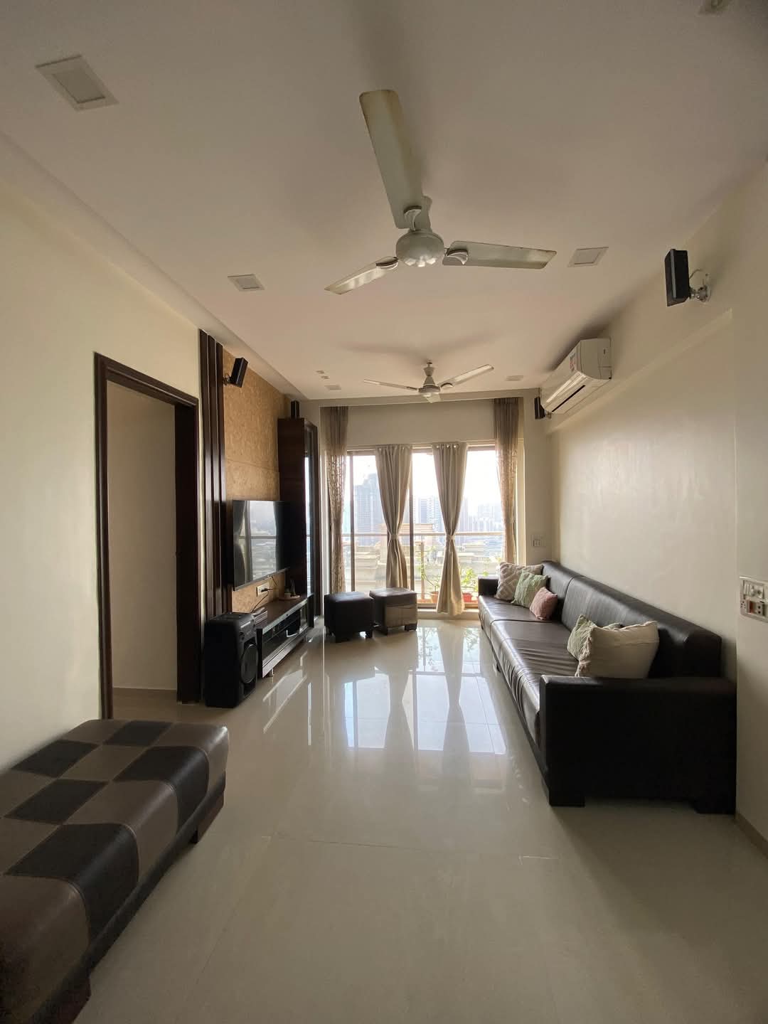 3 BHK + Extra Room Apartment For Sale in Raunak Sai Dham Towers